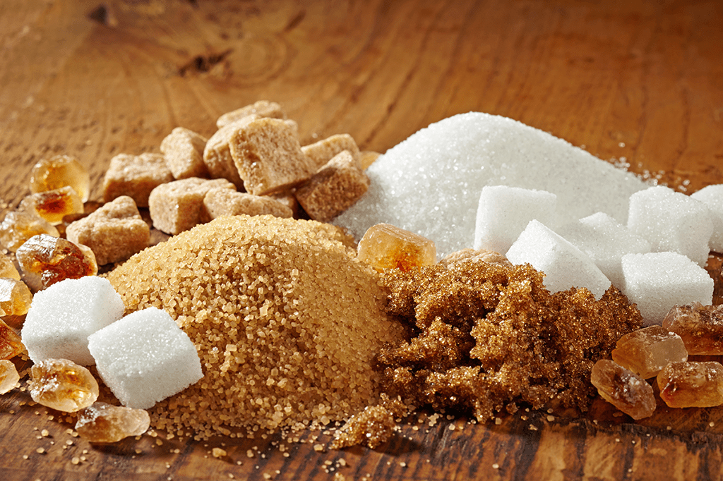 Quais as diferenças entre açúcar cristal, refinado, demerara e mascavo?