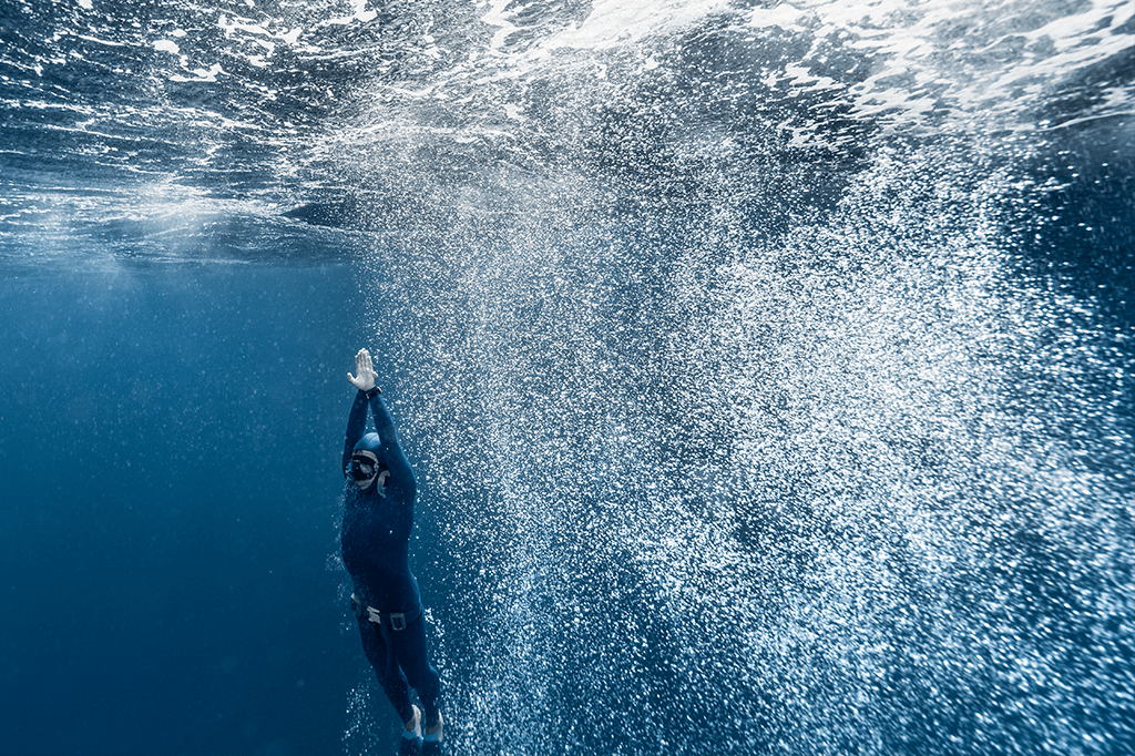 Como funciona o mergulho de profundidade