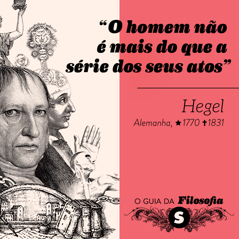 “O homem não é mais do que a série dos seus atos”, Hegel “O homem não é mais do que a série dos seus atos”, Hegel