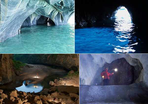 Elas podem ser pequenas ou gigantescas, não importa. Uma caverna é toda formação rochosa que tenha tamanho suficiente para permitir a entrada de seres humanos. Veja 10 cavernas fantásticas espalhadas pelo mundo.