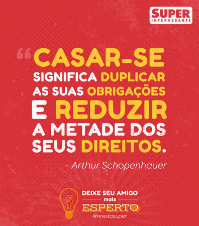 Arthur Schopenhauer, filósofo alemão (1877 - 1860)