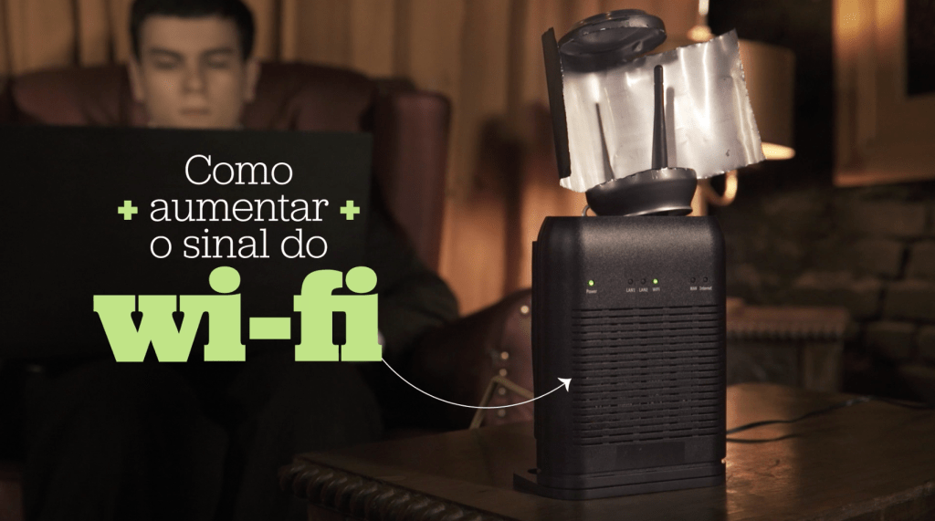 Como aumentar o sinal do wi-fi – HACK #2