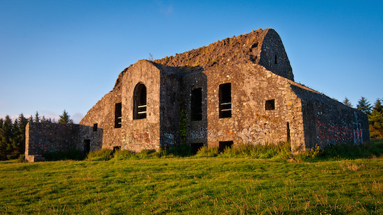 Hell Fire Club em Montpelier Hill, Irlanda Hell Fire Club em Montpelier Hill, Irlanda