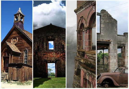 Ruínas, cidades fantasmas e prédios abandonados sempre deram origem a lendas e mistérios e despertaram o interesse das pessoas. Confira agora 13 fotos incríveis de lugares que há muito tempo não são mais habitados pelos humanos.