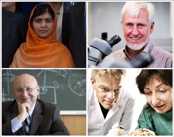 Criado no final do século 19, o Nobel já premiou centenas de homens, mulheres e organizações. Os vencedores deste ano foram anunciados ao longo desta semana. Criado no final do século 19, o Nobel já premiou centenas de homens, mulheres e organizações. Os vencedores deste ano foram anunciados ao longo desta semana.