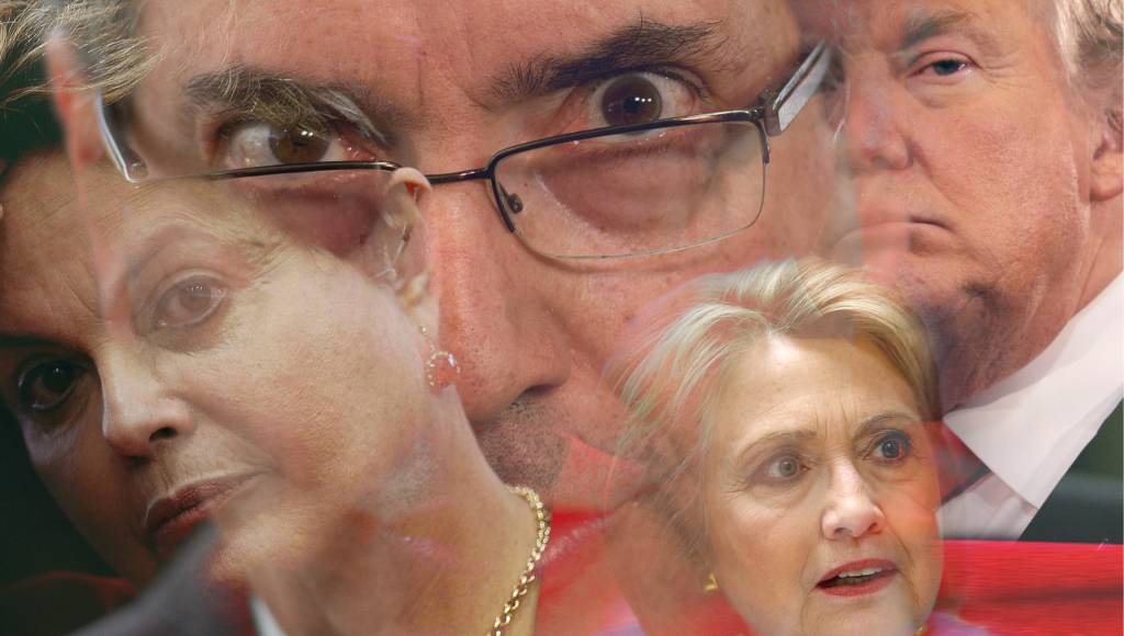 De Dilma a Cunha, de Hillary a Trump: políticos nunca foram tão impopulares