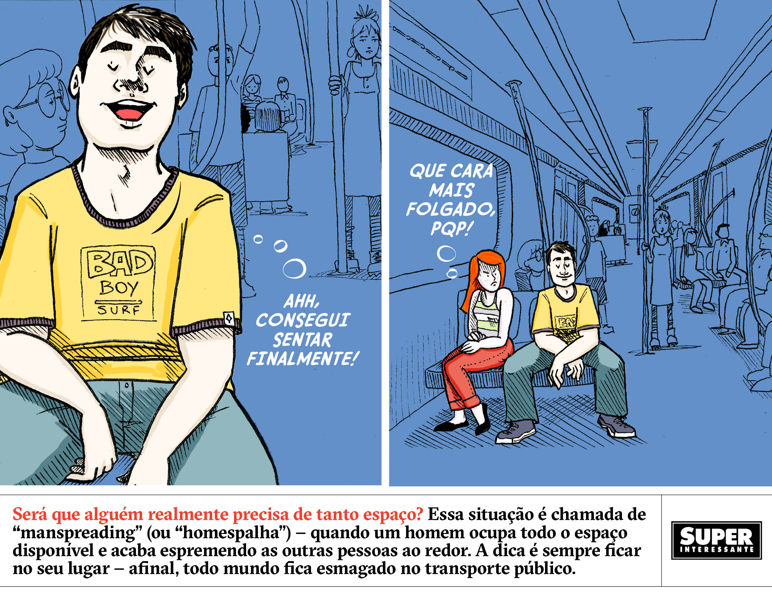 Quadrinhos um dia na vida