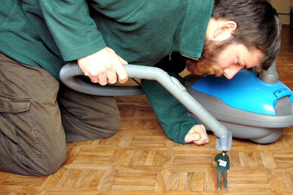 Limpar a casa faz você ficar doente