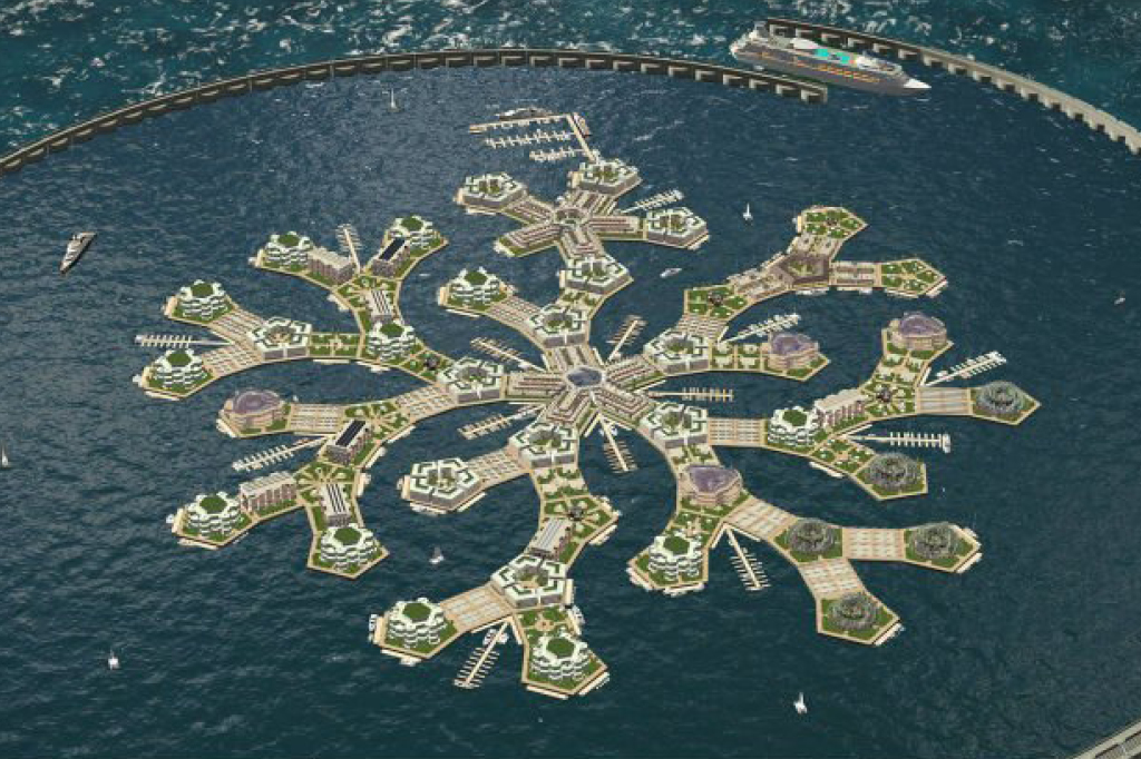 Polinésia Francesa quer construir a 1ª cidade flutuante do mundo
