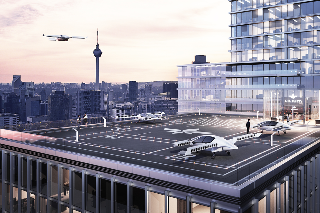 Olhe para o alto, seu carro chegou