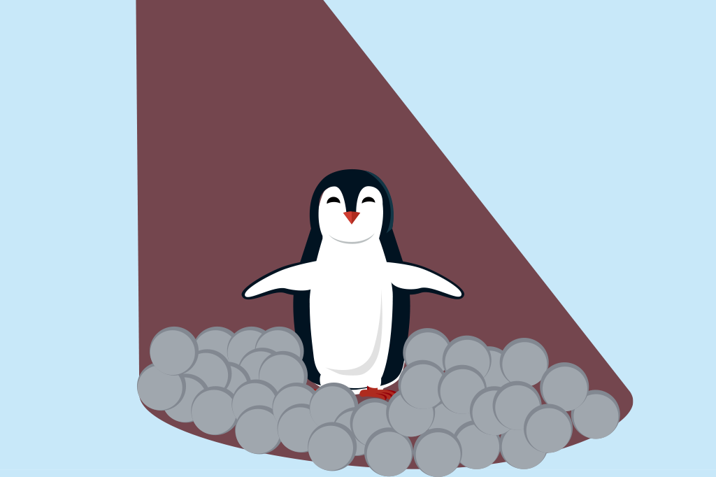 A prostituição entre os pinguins