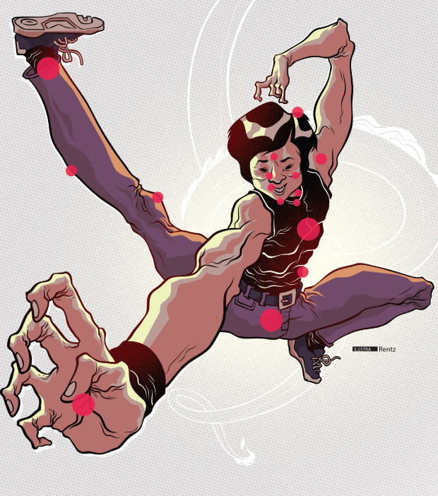 Quais ossos do corpo Jackie Chan já quebrou?