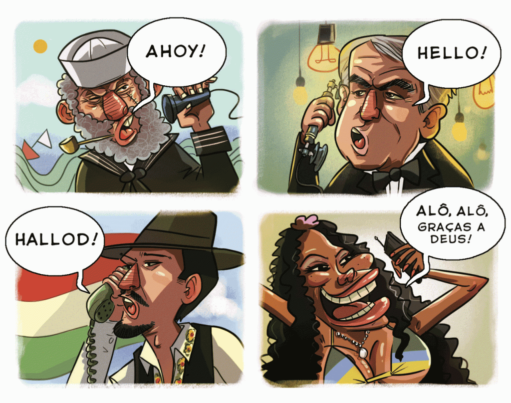 Por que dizemos “alô” ao telefone?