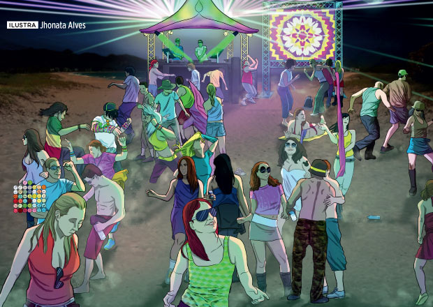 Como era uma balada nos anos 90?