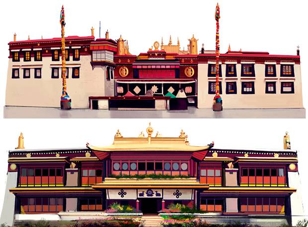 Como é Lhasa, a capital do Tibete?