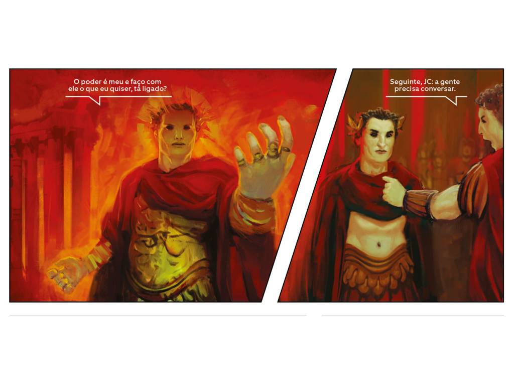 Como foi a morte do ditador romano Júlio César?