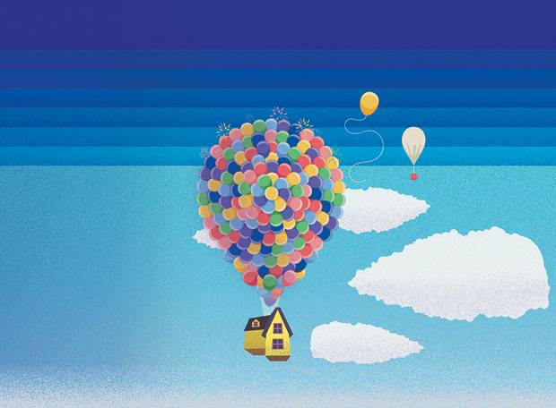 Até que altura um balão de hélio pode chegar?