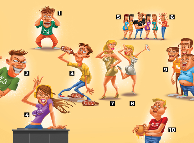 E se os elementos químicos dessem uma festa?