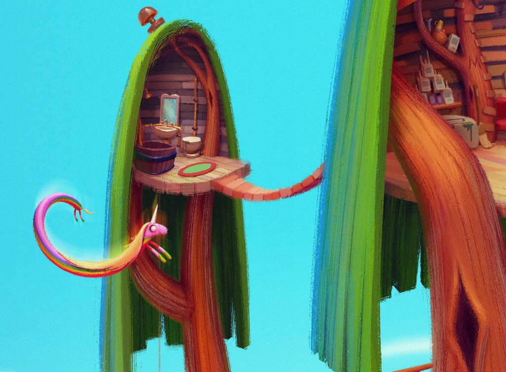 A casa na árvore de Hora da Aventura