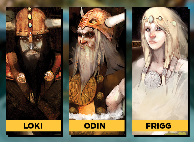 Loki Odin Frigg