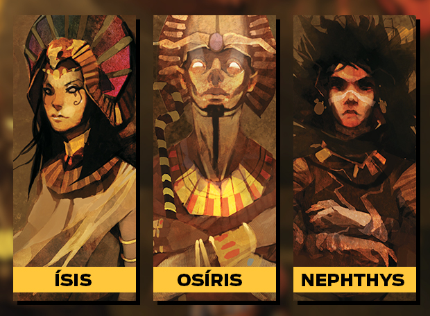 Ísis Osíris Nephthys