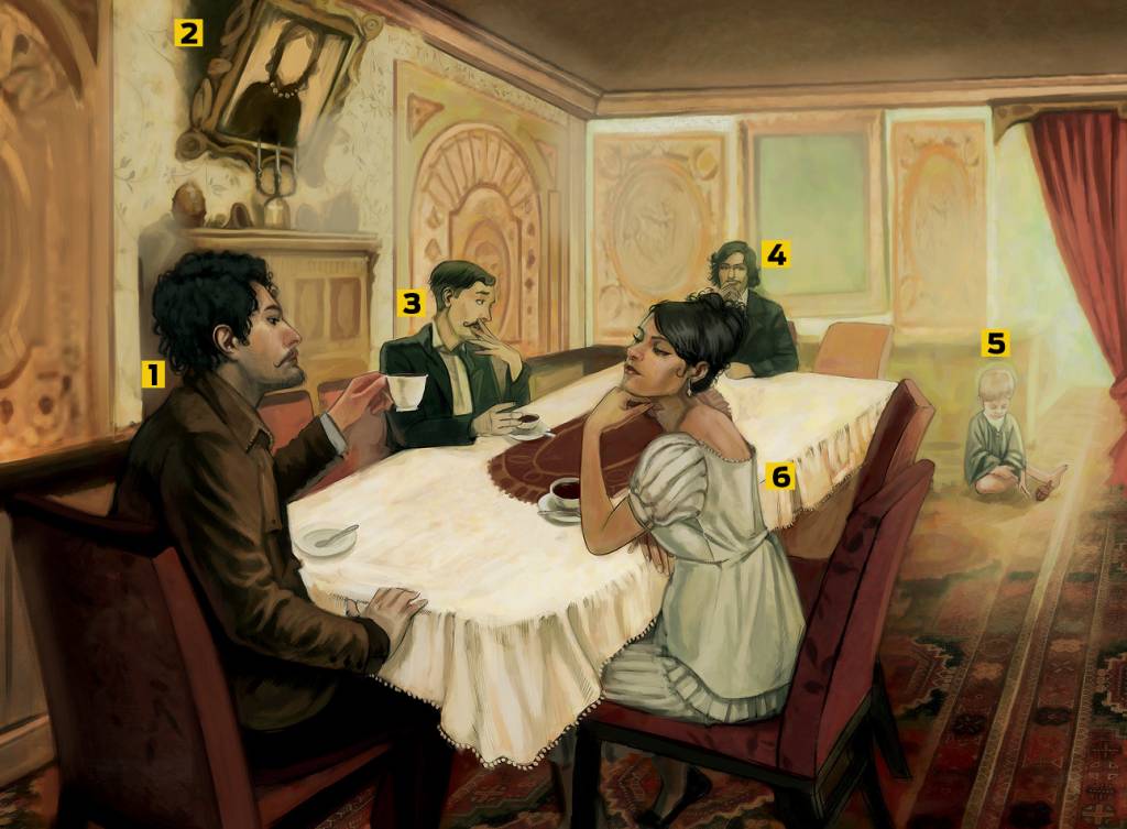 Como era a relação entre os personagens de Dom Casmurro?