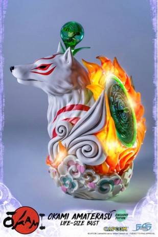 Tamanho real de Amaterasu, de Okami, estará à venda em 2018