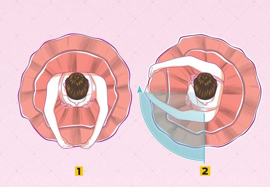 Como bailarinas não ficam tontas quando giram?