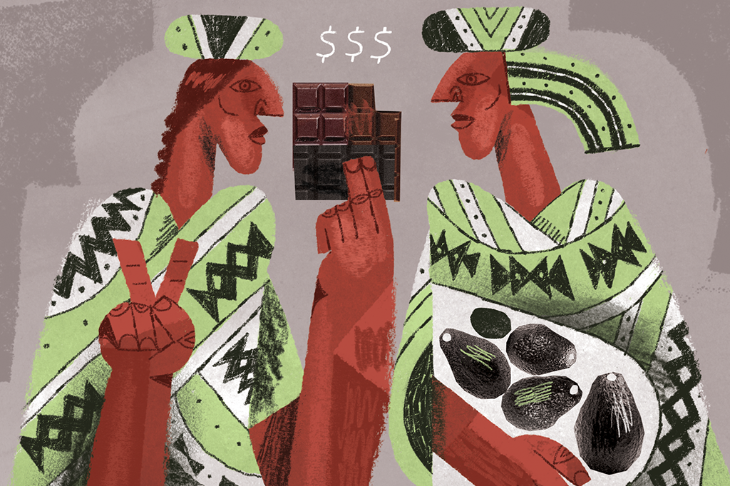 Chocolate pode ter servido como moeda para os maias