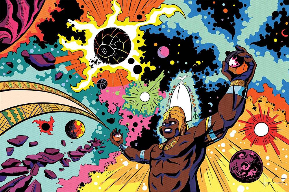 CCXP 2017: Artista lança material em que heróis são orixás