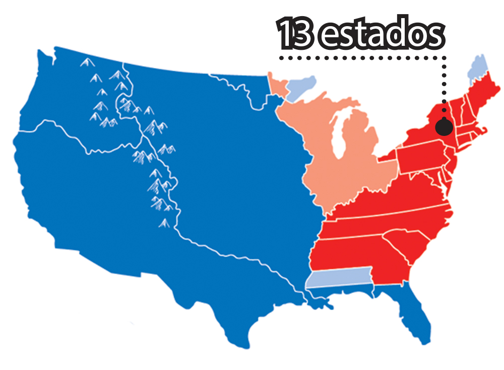 Por que os limites entre os estados dos EUA são “retos”?