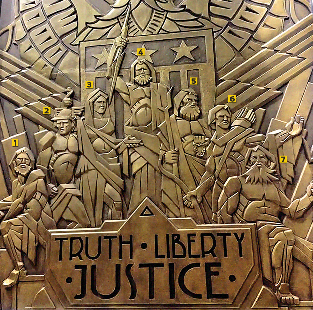 O que significa o mural na delegacia da série “The Flash”?