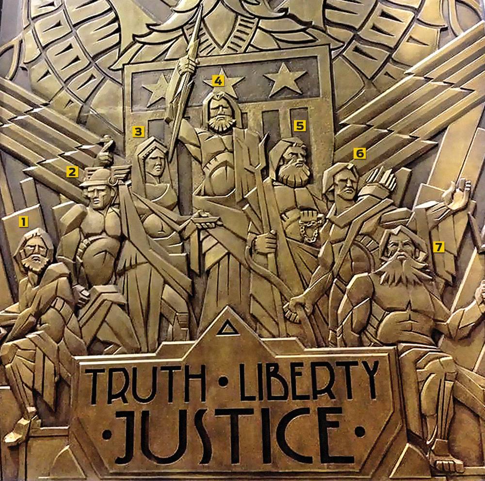O que significa o mural na delegacia da série “The Flash”?