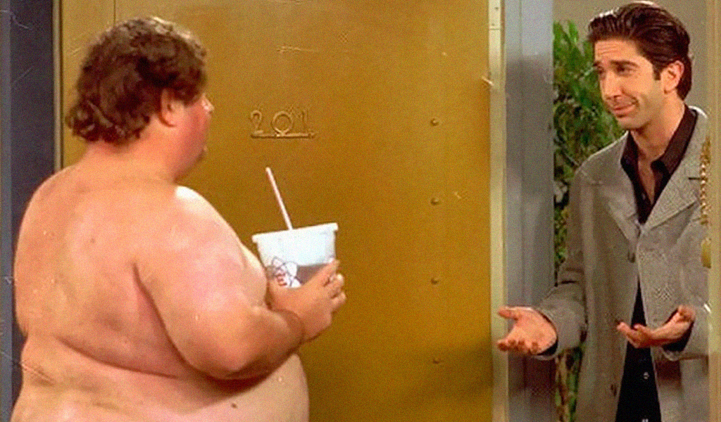 Quem interpretou o “Ugly Naked Guy” em “Friends”?