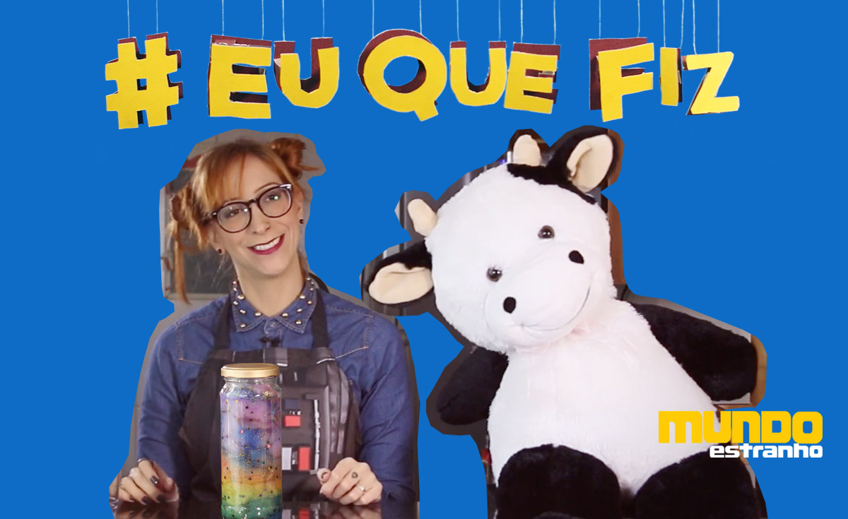 Como fazer um pote de galáxia – #EuQueFiz