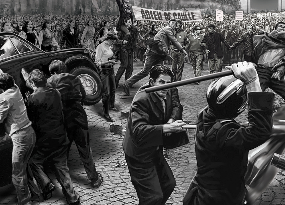 O que foram as manifestações de maio de 1968?