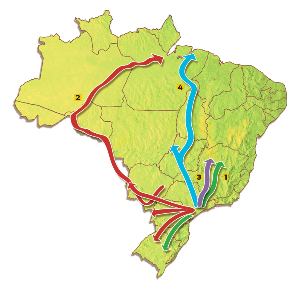 Como era uma expedição dos bandeirantes?