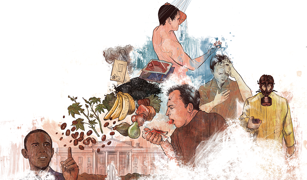 Qual veneno foi usado no ataque ao presidente Obama?