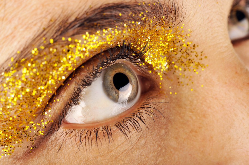 Como é feito o glitter?