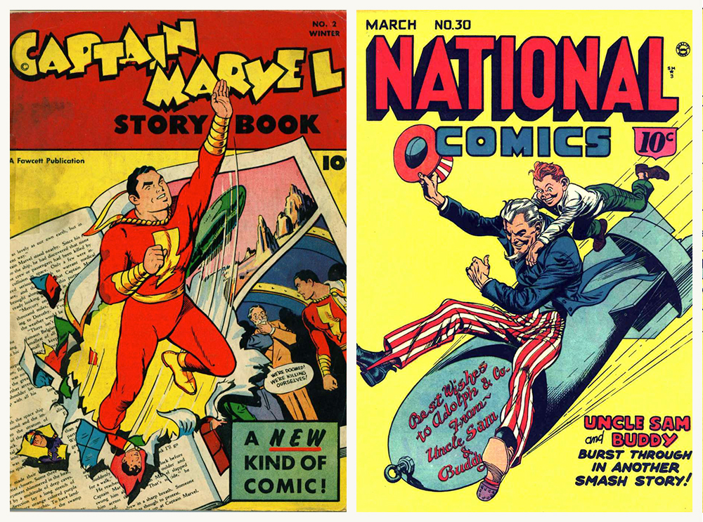 Quais heróis a DC Comics comprou de editoras menores? Por quê?