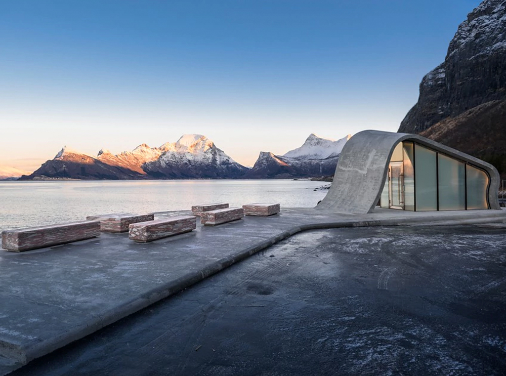 Noruega lança o banheiro público mais bonito do mundo