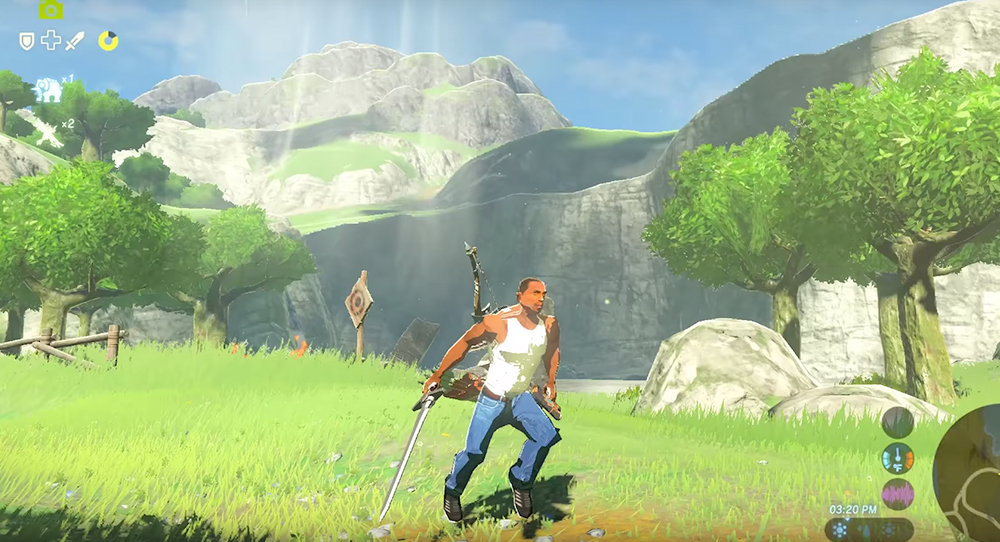 Modificação coloca protagonista de GTA em The Legend of Zelda