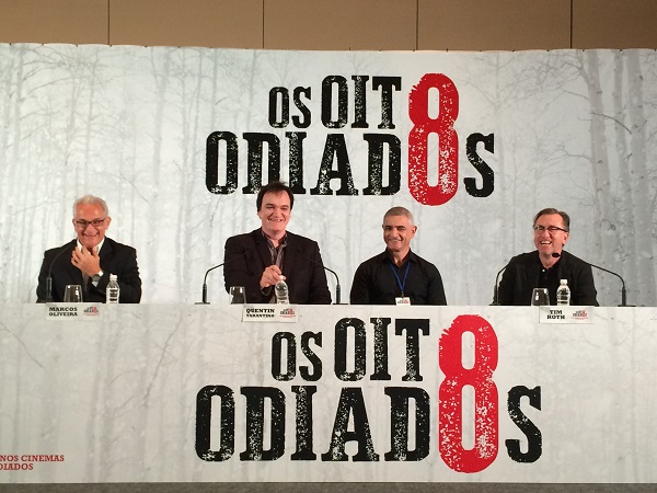 TdF Conferiu – Coletiva de Os Oito Odiados com Quentin Tarantino e Tim Roth