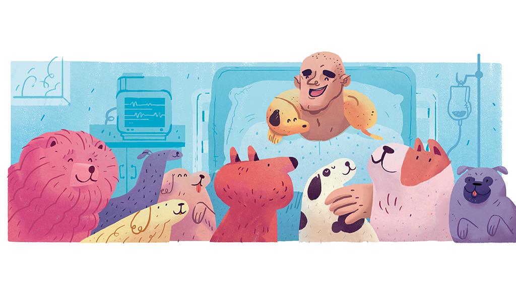 Cães podem ajudar a curar depressão?