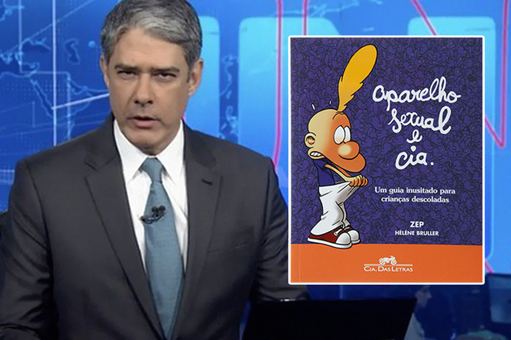 Este aqui é o livro “misterioso” que o Bolsonaro levou ao Jornal Nacional
