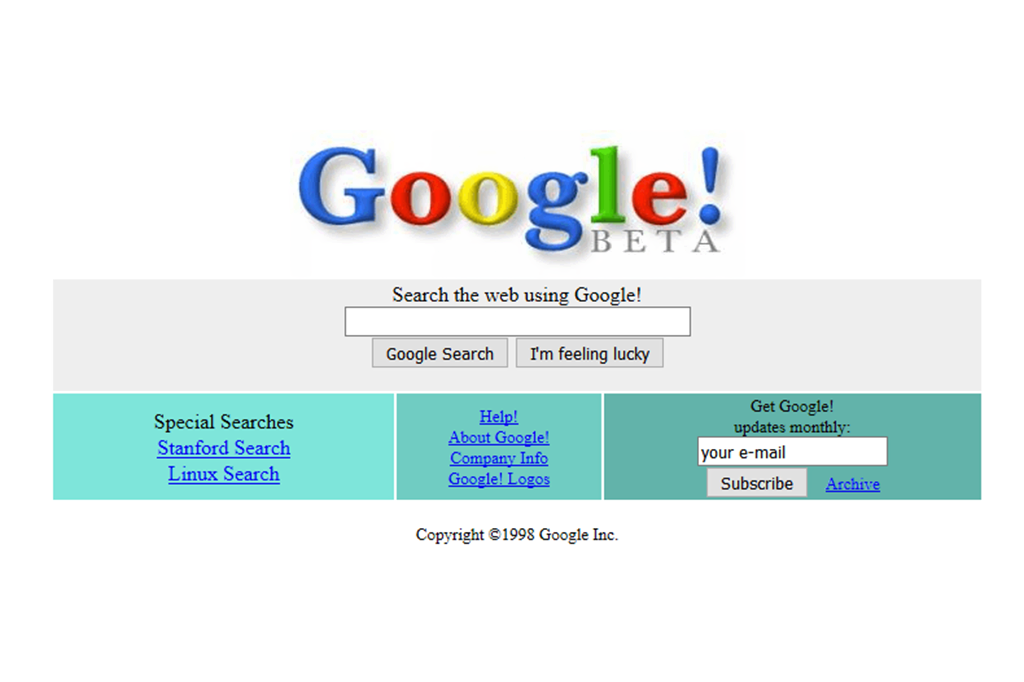 Google 1998