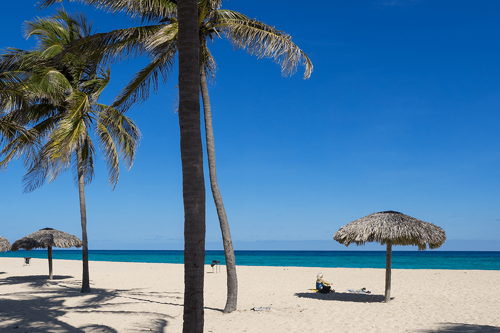 Praia de Tarara, em Cuba Praia de Tarara, em Cuba