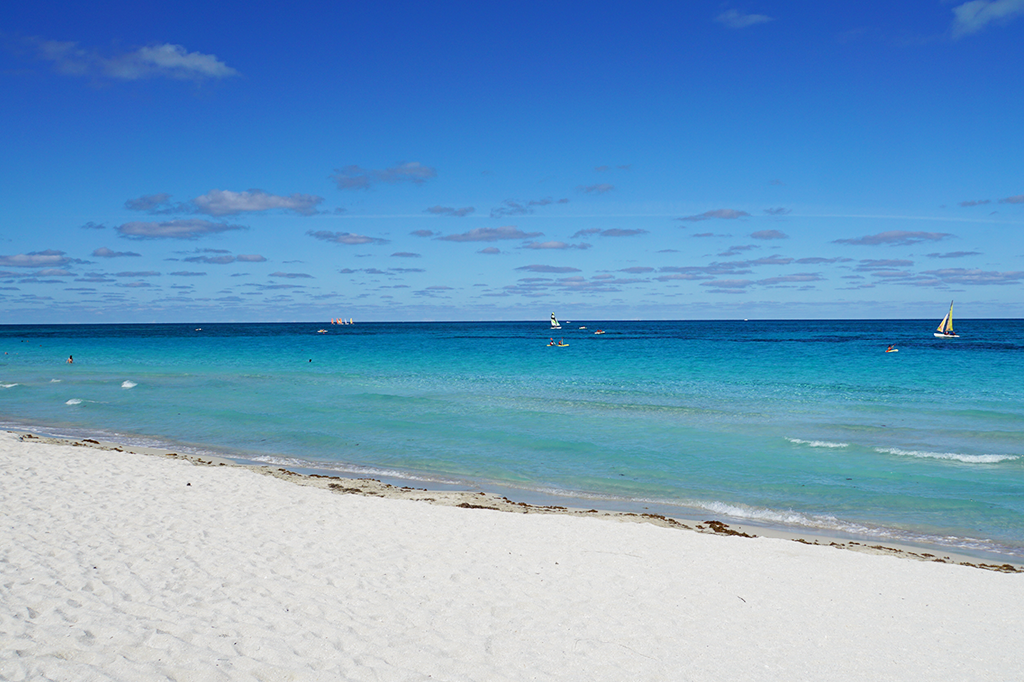 Praia de Tarara, em Cuba