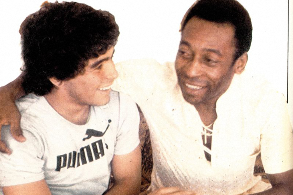 Pelé e Maradona