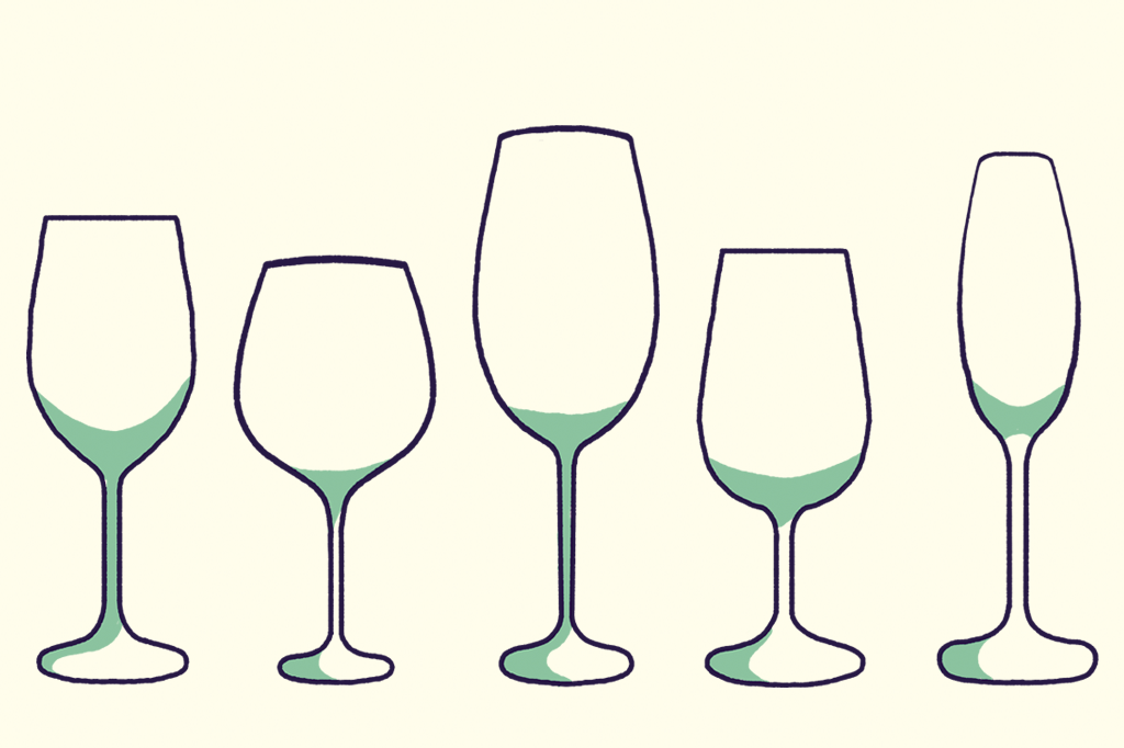 Por que há diferentes tipos de taça para diferentes tipos de vinho?